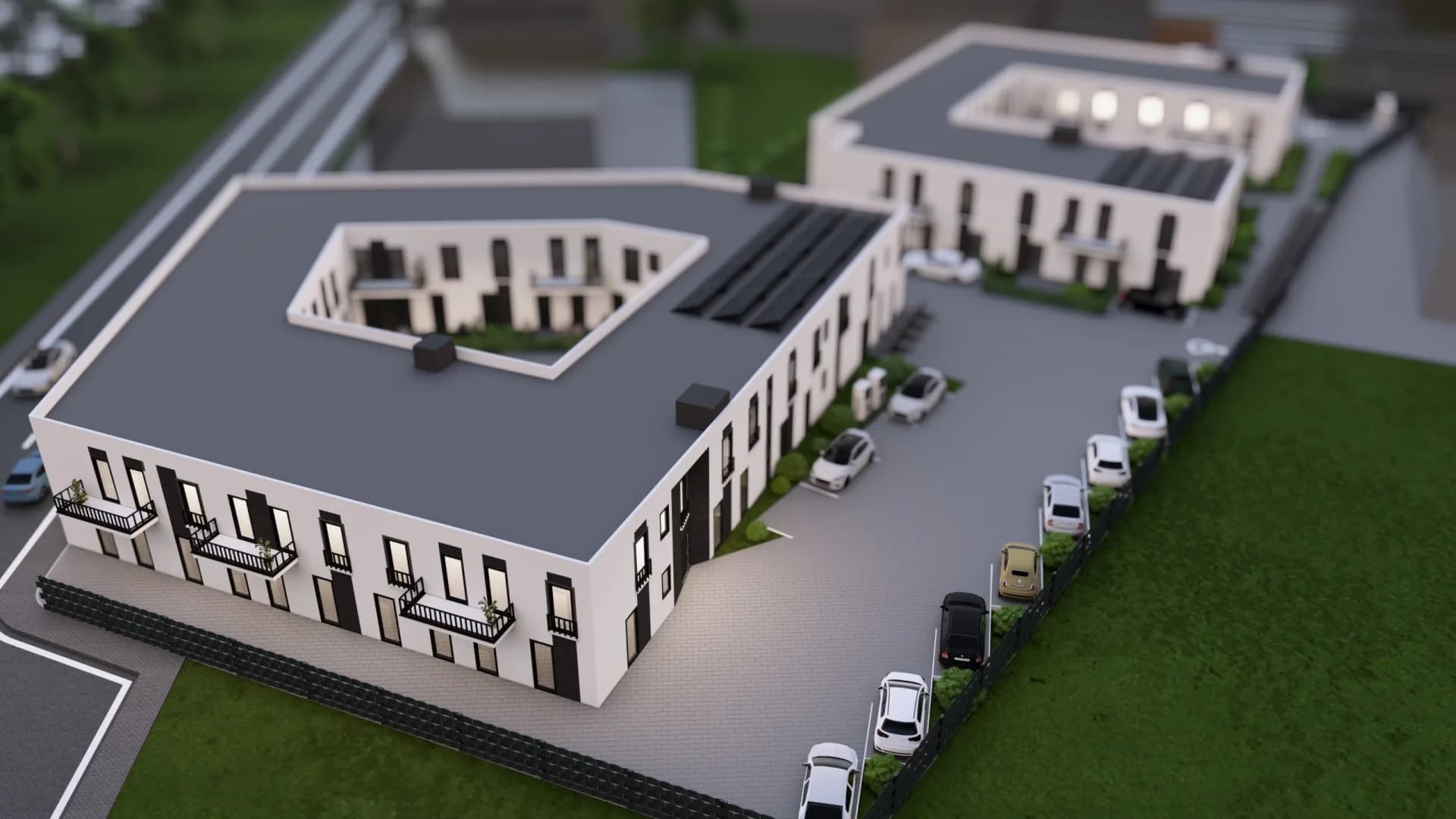 Neubauprojekt Krefelder Straße 31 in Viersen – Außenansicht, 32 Eigentumswohnungen im KfW-40-Standard, Sorglos am Niederrhein