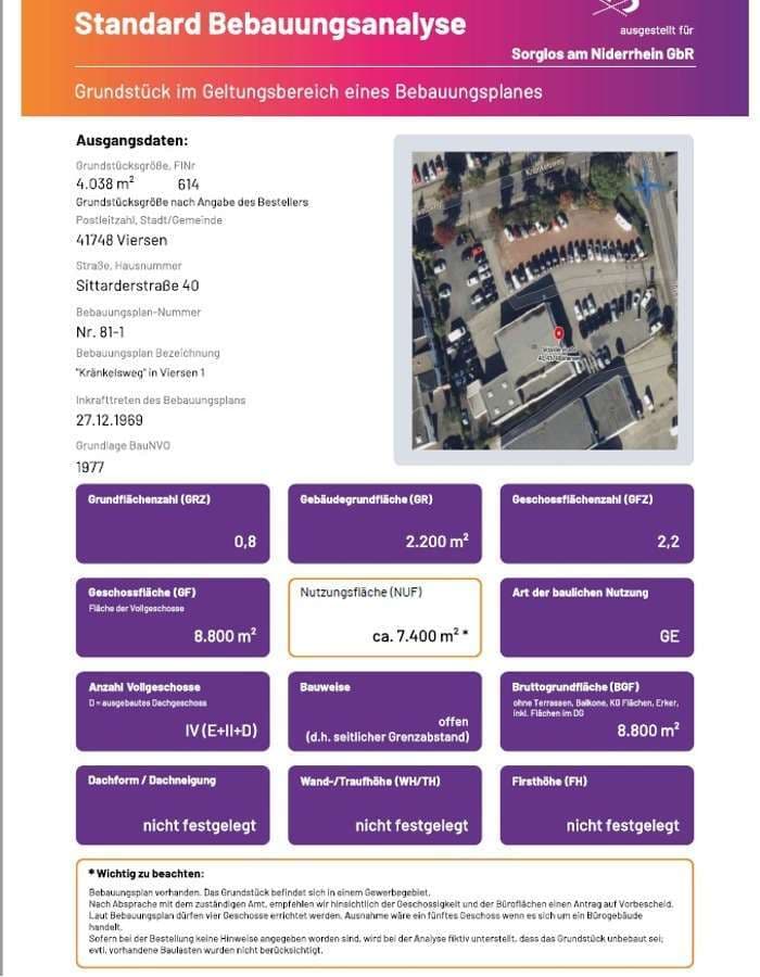 !Reserviert! Zentrales Gewerbekomplex mit enormes Ausbaupotential in Viersen!